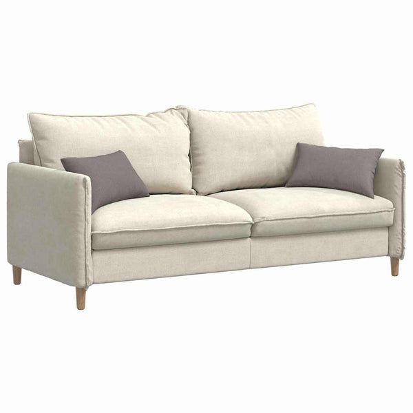 Sofakissen 2er Set Taupe 50x30 cm