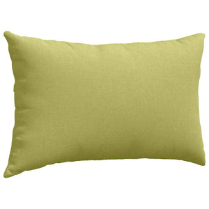 vidaXL Coussins de canapé 2 pcs Vert clair 50 x 30 cm Tissu