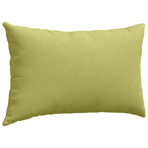vidaXL Coussins de canapé 2 pcs Vert clair 50 x 30 cm Tissu