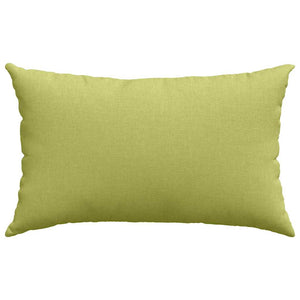 vidaXL Coussins de canapé 2 pcs Vert clair 50 x 30 cm Tissu