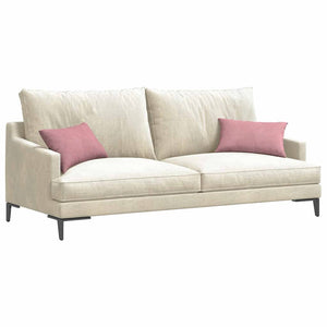 Sofakissen 2er Set Rosa Cord 50x30 cm