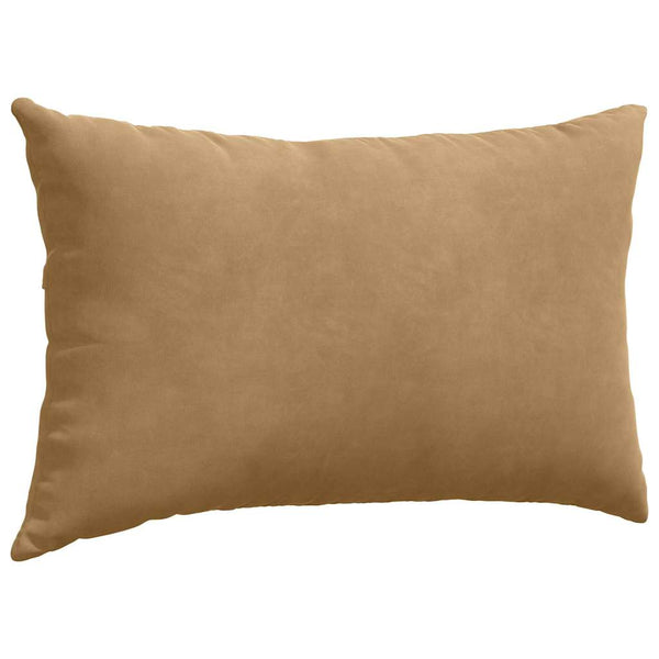 Sofakissen 2er Set Braun Cord 50x30 cm
