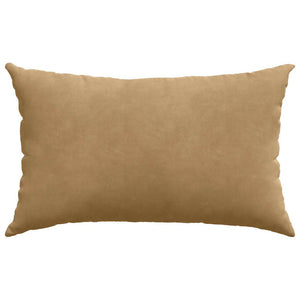 Sofakissen 2er Set Braun Cord 50x30 cm