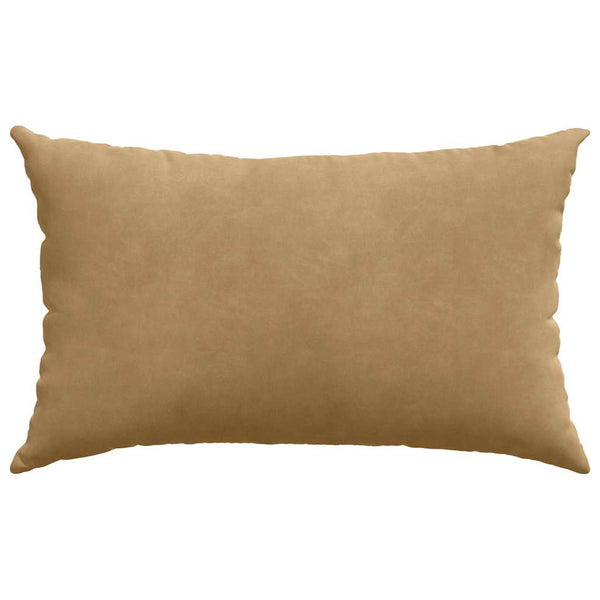 Sofakissen 2er Set Braun Cord 50x30 cm