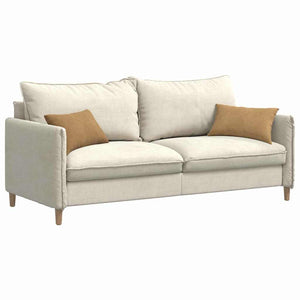 Sofakissen 2er Set Braun Cord 50x30 cm