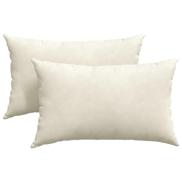 Sofakissen Creme Cord 50x30cm 2er Set
