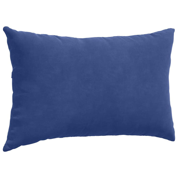 2er-Set Sofakissen Polizeiblau Cord 50x30 cm