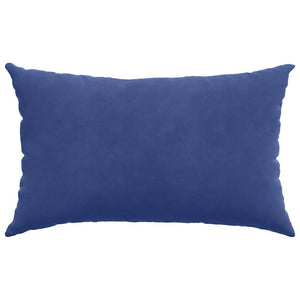 2er-Set Sofakissen Polizeiblau Cord 50x30 cm