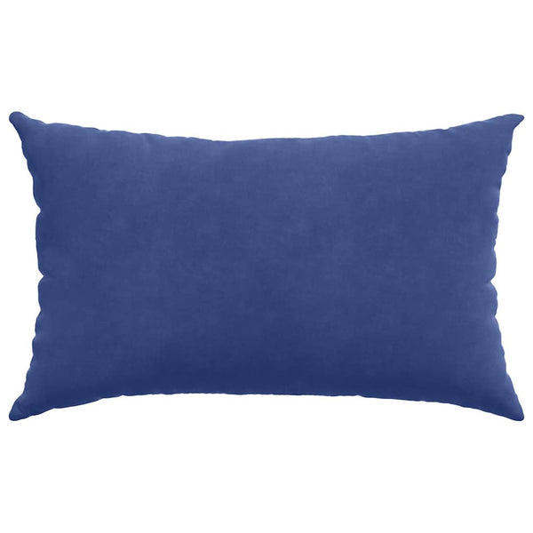 2er-Set Sofakissen Polizeiblau Cord 50x30 cm