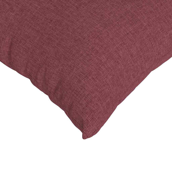 Sofakissen 2er Set Weinrot 60x40 cm