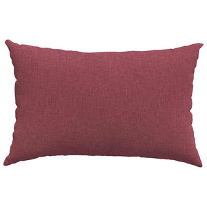 Sofakissen 2er Set Weinrot 60x40 cm