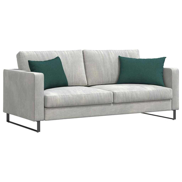 Sofakissen 2er Set Dunkelgrün 60x40 cm