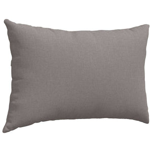 Sofakissen 2er Set Taupe 60x40 cm