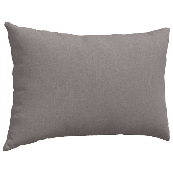 Sofakissen 2er Set Taupe 60x40 cm