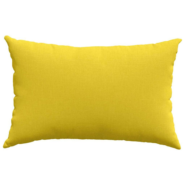Sofakissen 2er Set Hellgelb 60x40 cm