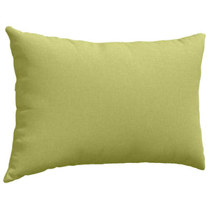 vidaXL Coussins de canapé 2 pcs Vert clair 60 x 40 cm Tissu