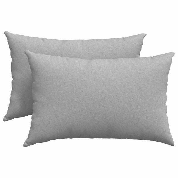 Sofakissen 2er Set Wolkengrau 60x40 cm