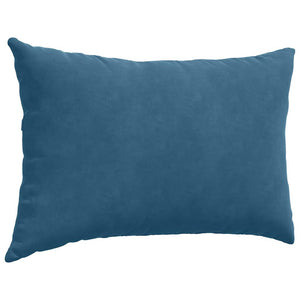 Sofakissen 2er Set Blau Cord 60x40 cm