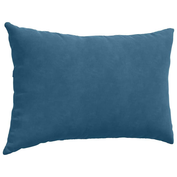 Sofakissen 2er Set Blau Cord 60x40 cm