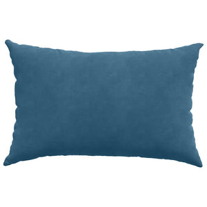 Sofakissen 2er Set Blau Cord 60x40 cm