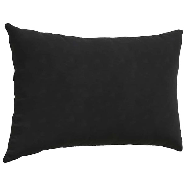 Sofakissen 2er Set Schwarz Cord 60x40 cm