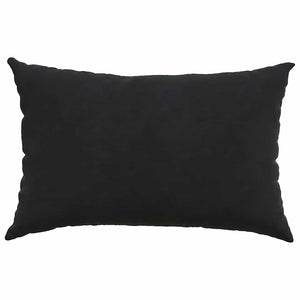Sofakissen 2er Set Schwarz Cord 60x40 cm
