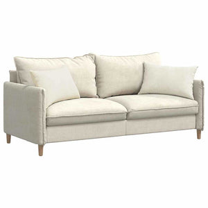 Sofakissen 2er Set Creme Cord 60x40 cm