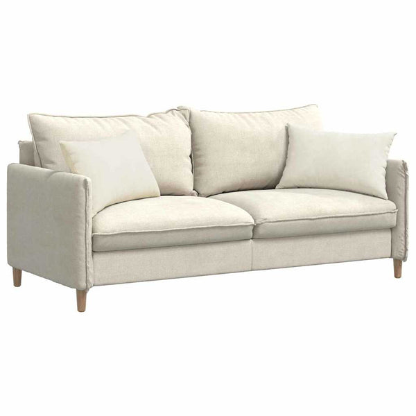 Sofakissen 2er Set Creme Cord 60x40 cm