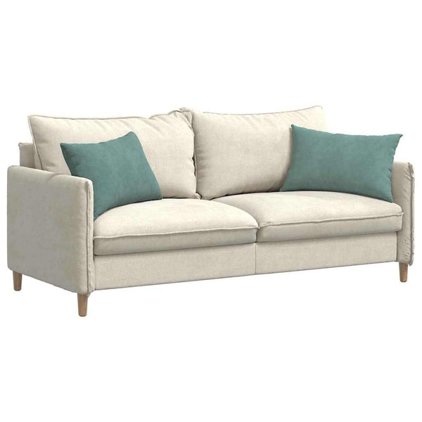 2er Set Sofakissen Cord Meergrün 60x40 cm
