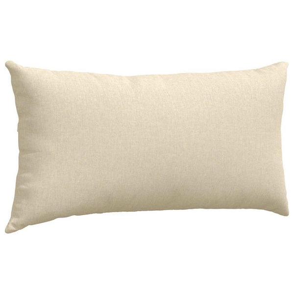 Sofakissen 2er-Set Creme 80x40 cm