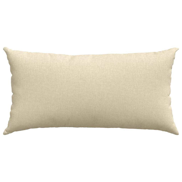 Sofakissen 2er-Set Creme 80x40 cm