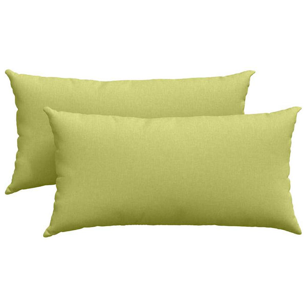 Hellgrüne Sofakissen 2er Set 80x40 cm