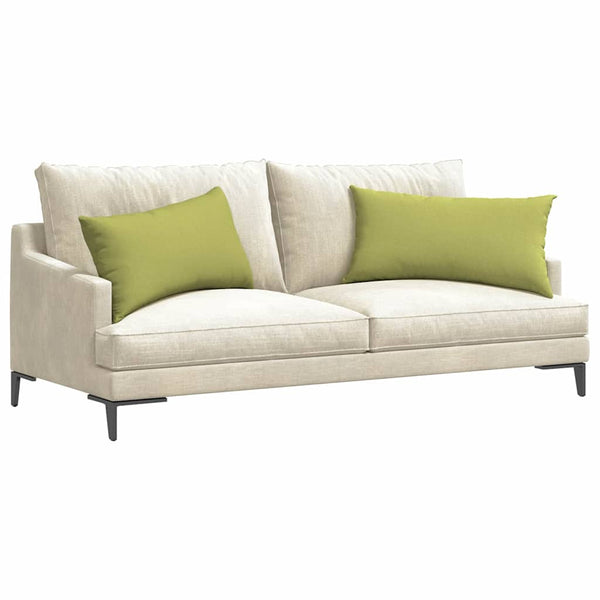 Hellgrüne Sofakissen 2er Set 80x40 cm
