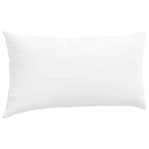 Sofakissen 2er-Set Weiß 80x40 cm