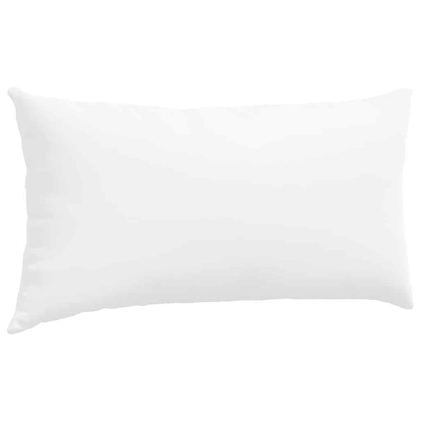 Sofakissen 2er-Set Weiß 80x40 cm