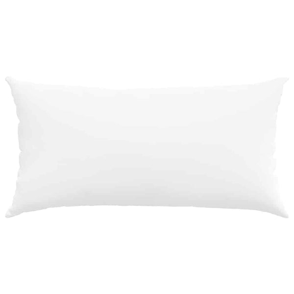 Sofakissen 2er-Set Weiß 80x40 cm