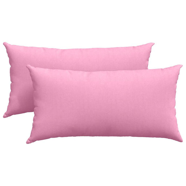Sofakissen Rosa 80x40 cm 2er-Set