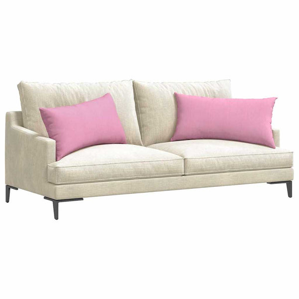Sofakissen Rosa 80x40 cm 2er-Set
