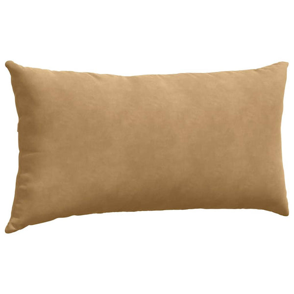 Sofakissen Braun Cord 80x40cm 2er Set