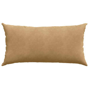 Sofakissen Braun Cord 80x40cm 2er Set