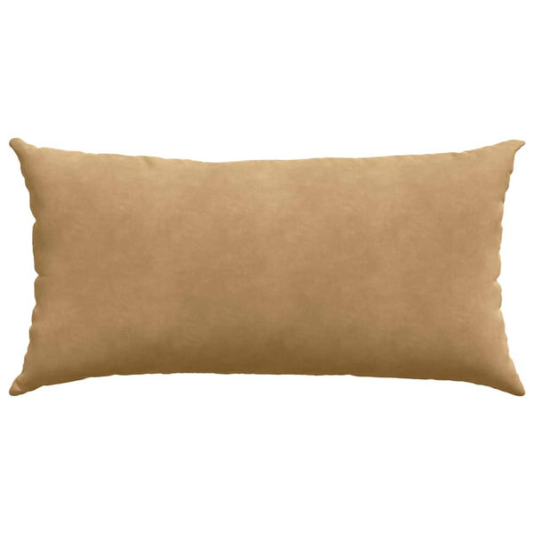 Sofakissen Braun Cord 80x40cm 2er Set