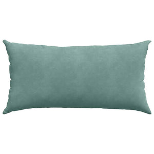 2er-Set Sofakissen Cord Meergrün 80x40 cm