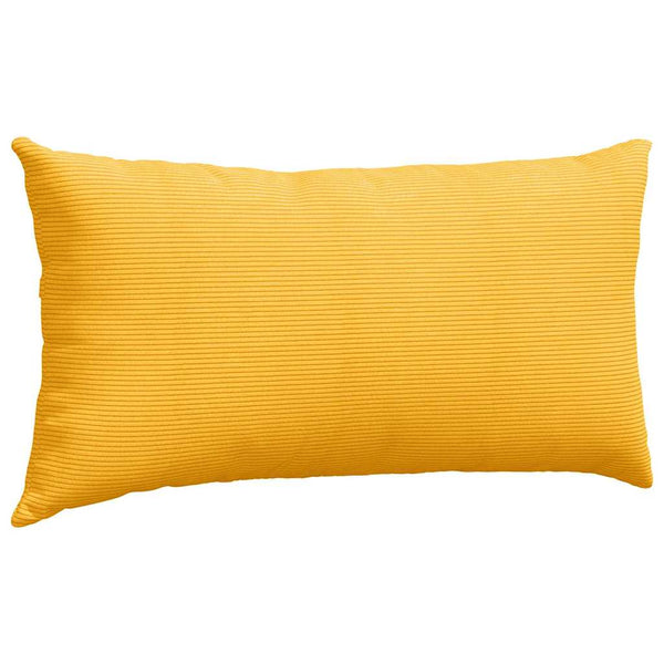 Sofakissen Gelb Cord 80x40cm 2er-Set