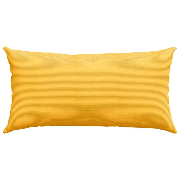 Sofakissen Gelb Cord 80x40cm 2er-Set
