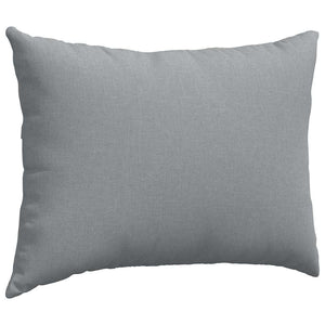 vidaXL Coussins de canapé 2 pcs Gris clair 70 x 50 cm Tissu
