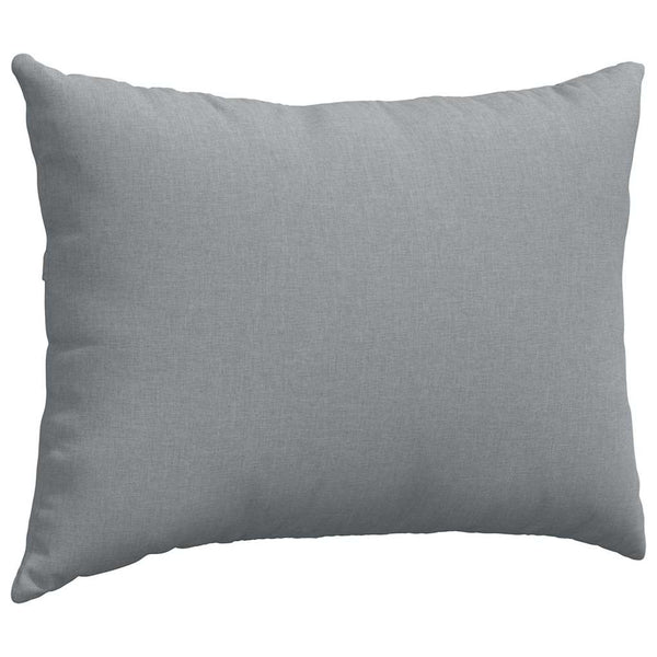 vidaXL Coussins de canapé 2 pcs Gris clair 70 x 50 cm Tissu