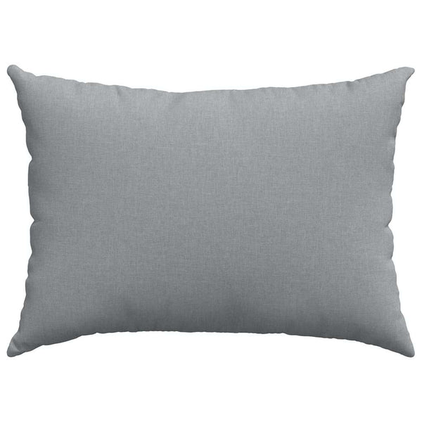 vidaXL Coussins de canapé 2 pcs Gris clair 70 x 50 cm Tissu