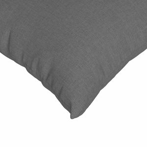 vidaXL Coussins de canapé 2 pcs Gris foncé 70 x 50 cm Tissu