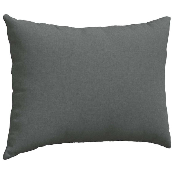 vidaXL Coussins de canapé 2 pcs Gris foncé 70 x 50 cm Tissu