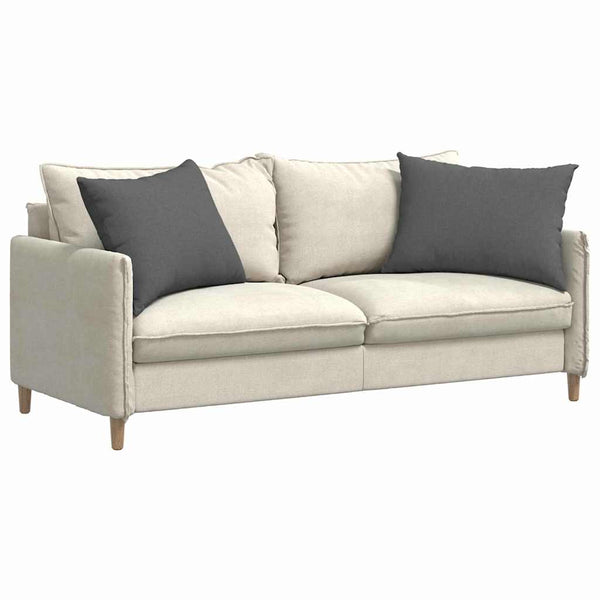 vidaXL Coussins de canapé 2 pcs Gris foncé 70 x 50 cm Tissu
